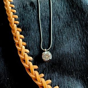 Silpada CZ necklace